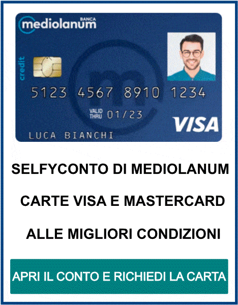 migliore carta di credito Visa e MasterCard