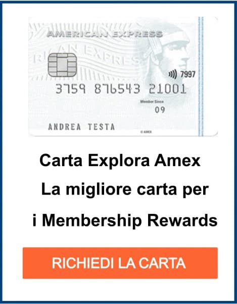 Carta Explora American Express