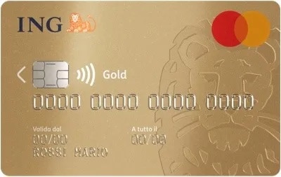 carta di credito MasterCard Gold ING